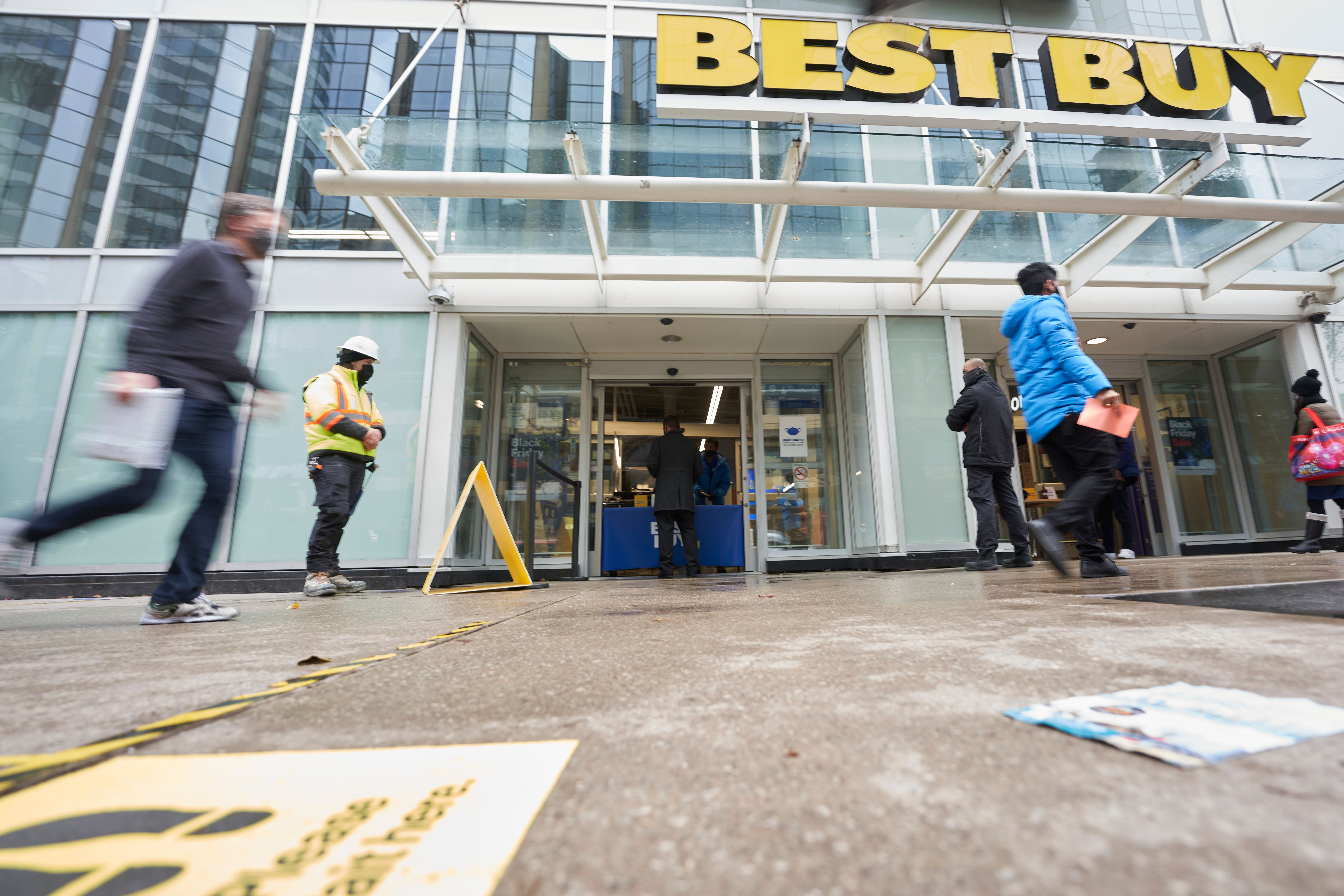 Best Buy sales jump 36% as stimulus, spending spree sustains demand for consumer electronics