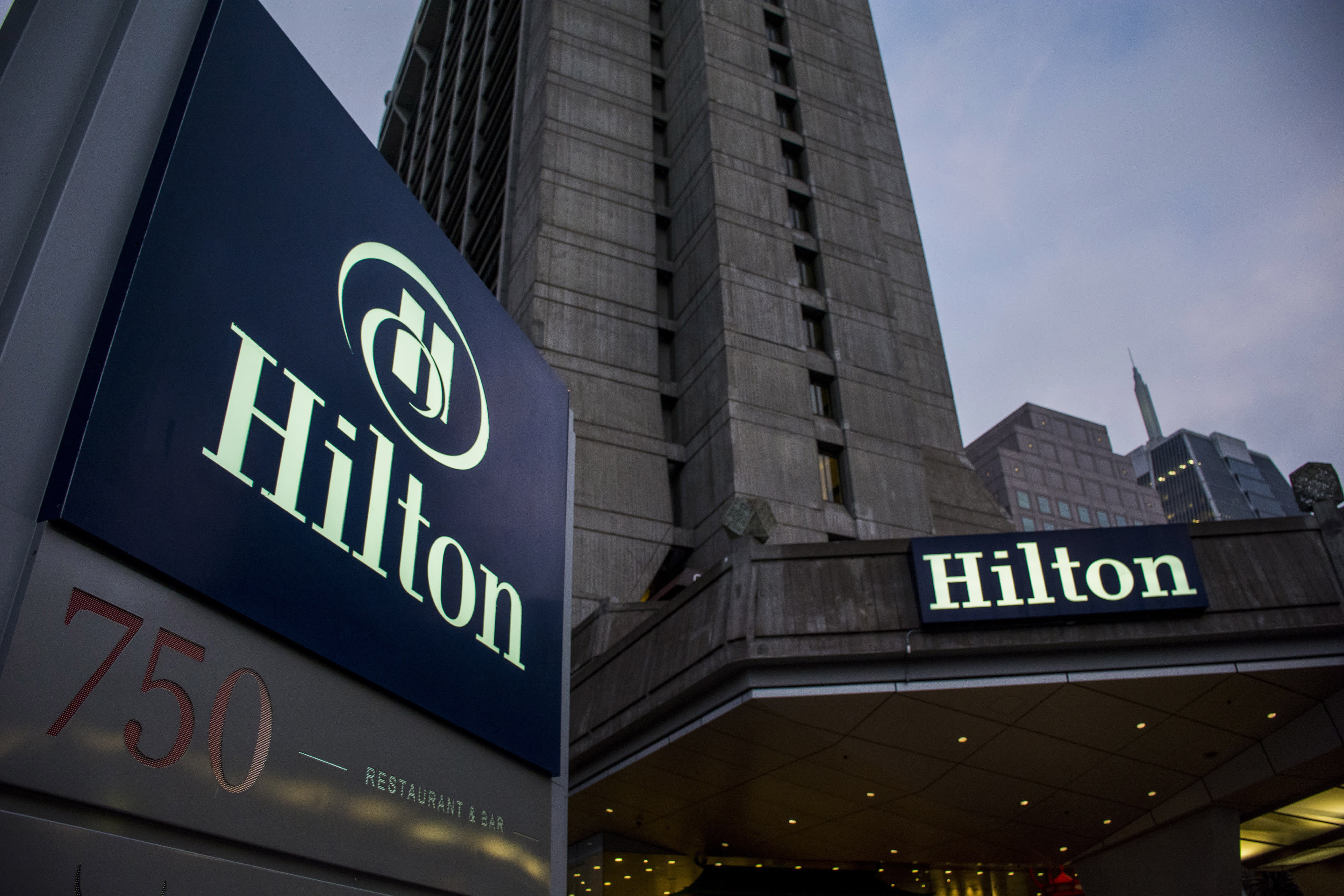 Hilton CEO: Business travel is back to about 50% of pre-Covid levels, but some markets are stronger