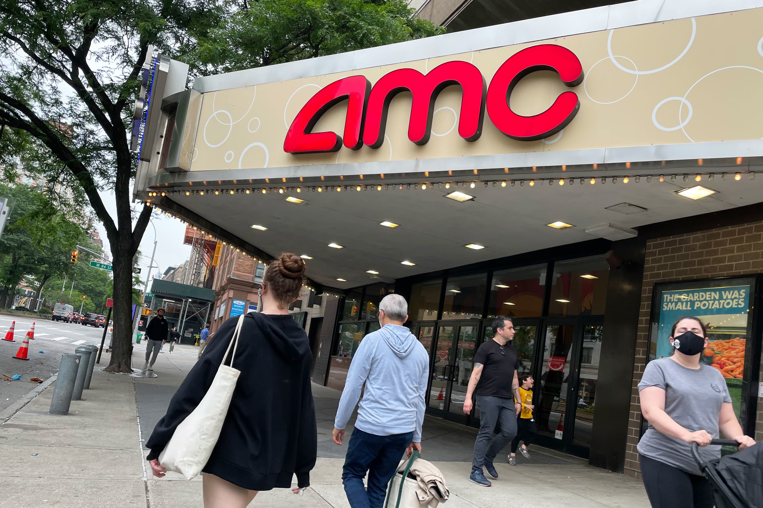 AMC says it won't seek shareholder approval to boost stock outstanding