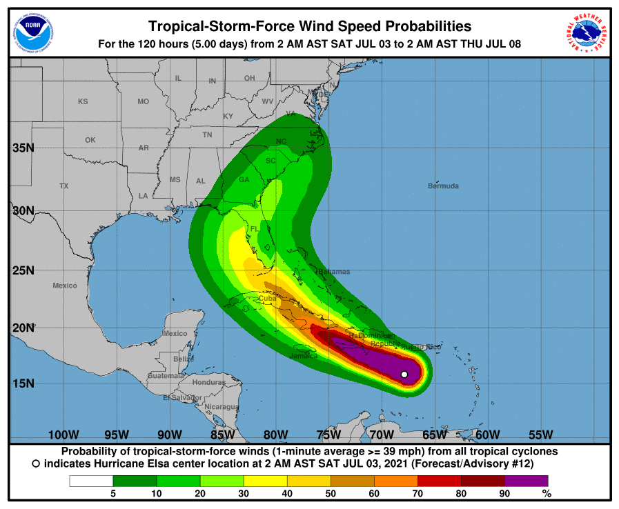 Miami-Dade preparing for Tropical Storm Elsa amid condo collapse search