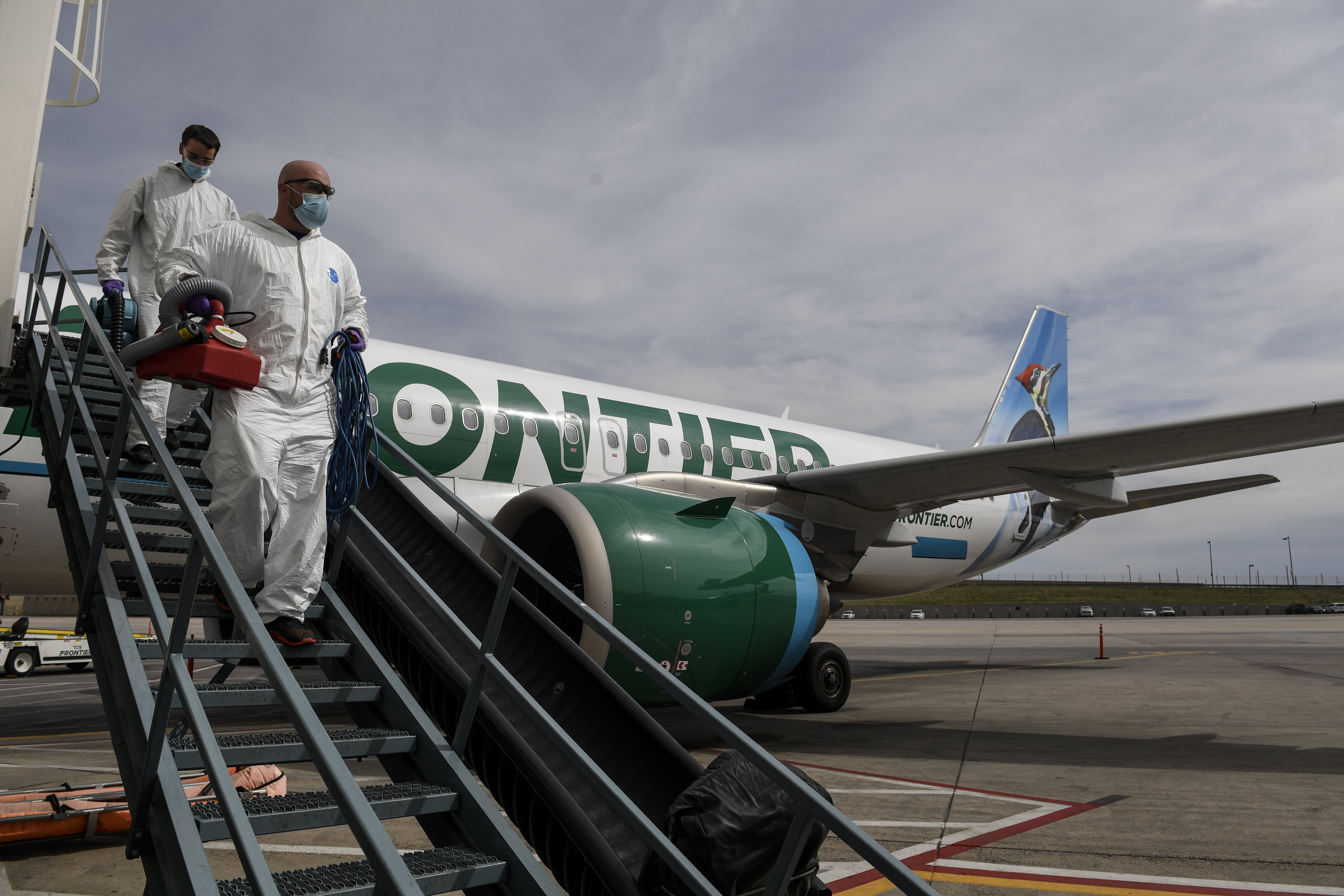 Frontier Airlines will require employees to get vaccinated or regularly take Covid tests