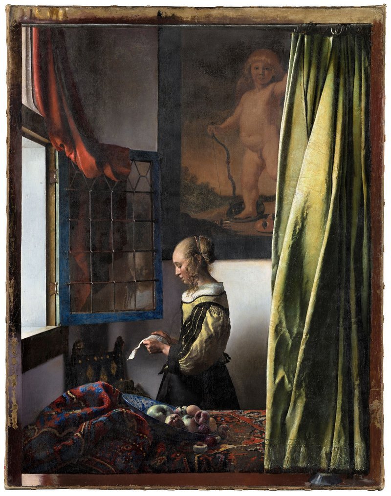 Restoration of Vermeer Painting in Germany Reveals Hidden Image of Cupid